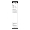 SILECEK SUPURGESI 600 - 475MM SKODA GOLF VI JETTA IV PASSAT OCTAVIA 12- - BOSCH 3397007620