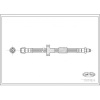 FREN HORTUMU ON C-CLASS W202 94-00 S202 96-00 - CORTECO 19034259