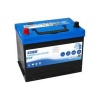 AKU 12V 80 AH 510A DUAL Flat-Press integrated BLUE LIGHT D26 270×173×222 MARINE SULU - EXIDE ER350