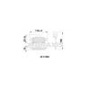 ARKA FREN BALATASI COUGAR 98-01 MONDEO 93-00 FISLI + ABSLI - BRAXIS AB0252