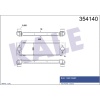 TURBO RADYATÖRÜ INTERCOOLER FORD TRANSIT INTERCOOLER AL-AL - KL354140
