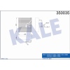EVAPORATOR OPEL CORSA - COMBO - OPEL COMBO -VAUXHALL COMBO - CORSA - KL350035