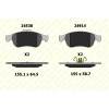 FREN BALATA ÖN RENAULT CLIO 5  CAPTUR. FLUENCE. MEGANE CC. III. - DACIA DOKKER. DUSTER. LODGY - KL24914-180-05-ANS-KD13
