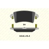 FREN BALATA ARKA  RENAULT MASTER II 98--  2.5 D -2.8 DTI OPEL MOVANO 98--  DTI - NISSAN INTERSTAR - KL23669-168-14-ANS-KD20