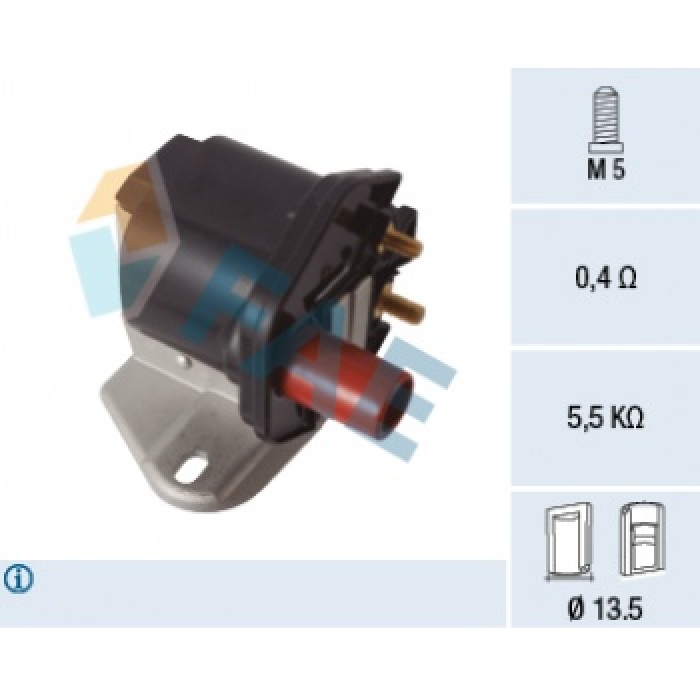 ATESLEME BOBINI 190 W201 89-93 C124 87-92 W124 85-92 W140 93-98 W126 85-91 W463 90-97 - FAE 80460