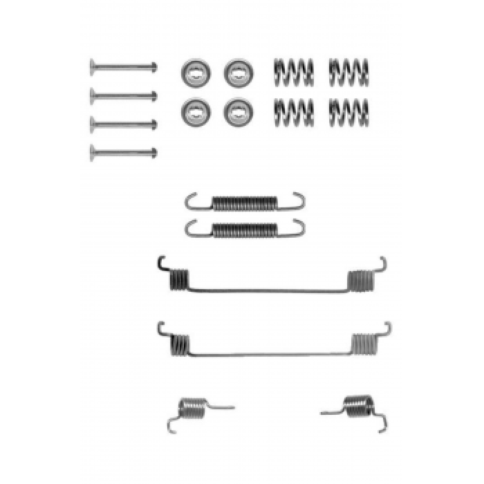 MONTAJ TAKIMI FREN PABUCLARI ICIN KISA AMAROK 4 MOTION S1 - FEBI 2060