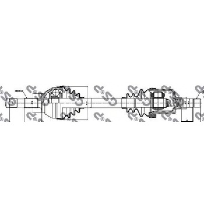 ON AKS SOL DUCATO-BOXER 2.5 D-2.5 TD 18q CT-8-912 - GSP 210067