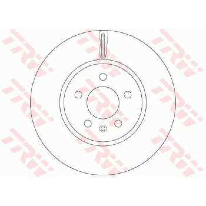 ON FREN AYNASI ASTRA J 1.3CDTI-1.4-1.6-1.7CDTI-2.0CDTI 09---1.6CDTI 14--- - TRW DF6260