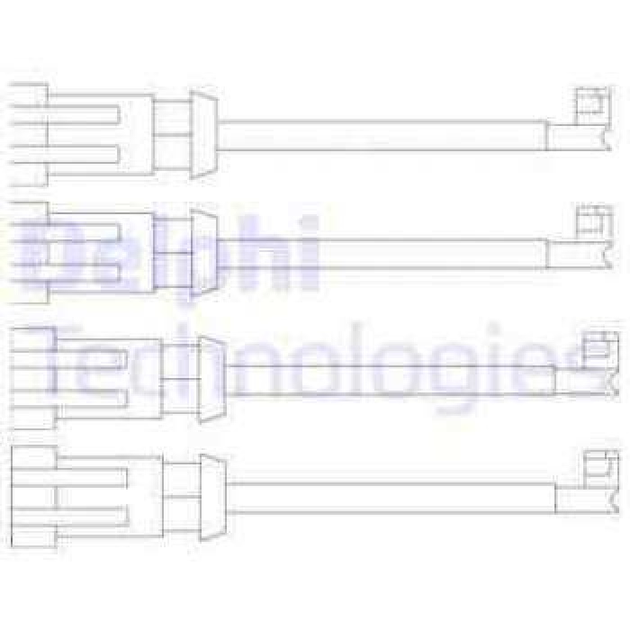 BALATA FISI DAILY II III 95-07 - DELPHI LZ0189