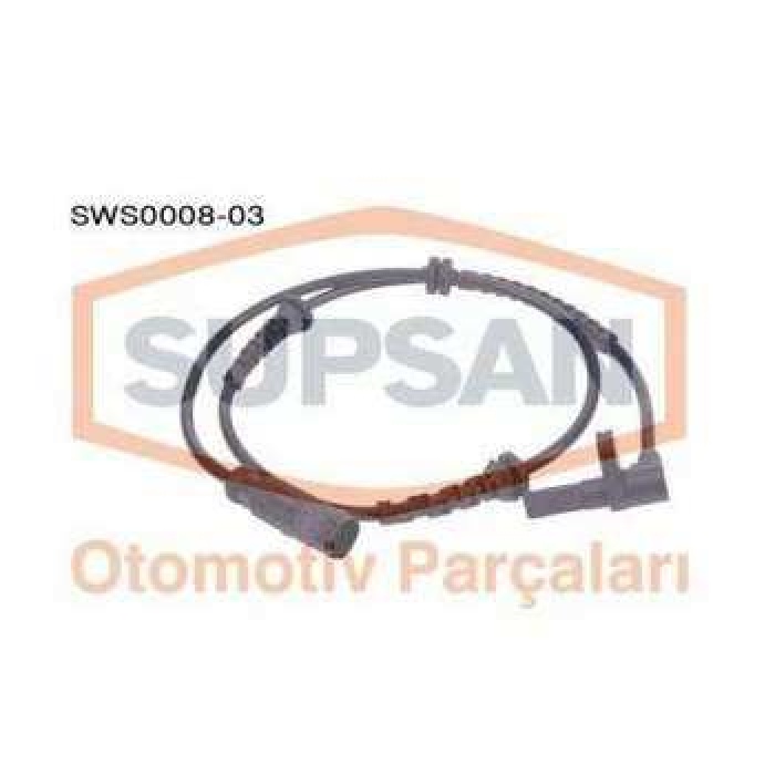 ABS SENSOR KABLOSU ON CORSA D - SUPSAN SWS0008-03