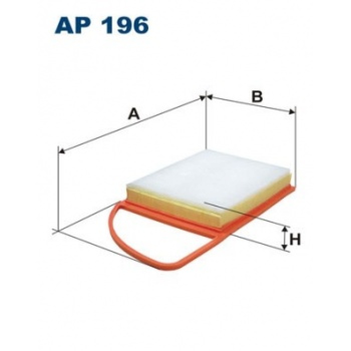 HAVA FILTRESI P208-P308-3008-P508-5008-P207-PARTNER TEPE-BERLINGO III-C3 PICASSO-C3 III-DS3-DS5-C4 I - FILTRON AP196