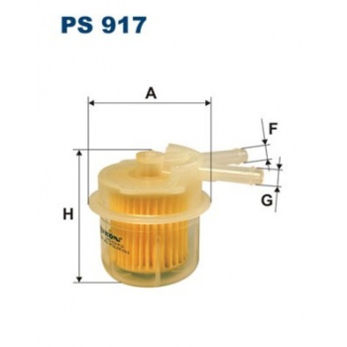 BENZIN FILTRESI KRB. COROLLA 88-95 - FILTRON PS917