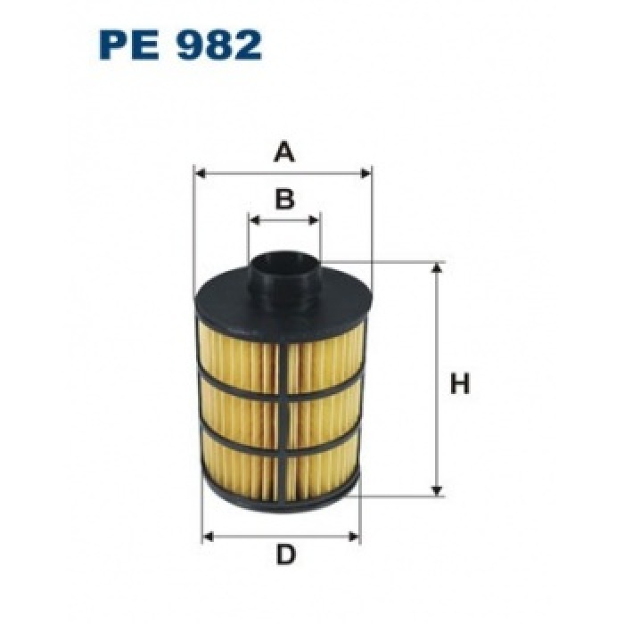 MAZOT FILTRESI ALBEA DOBLO 05- PUNTO DUCATO - BOXER - JUMPER - AGILA A 00-08 Z13DT AGILA B 08-15 Z13DTJ MERIVA A 03-10 Z13DTJ ASTRA CLASSIC 99-02 H CORSA C CORSA C 01-11 01-11 Z13DT - Z13DTJ . ANTARA 07-17 - CAPTIVA 1.3 JTD 1.3 CDTI 2.8 JTD - FILTRON PE982