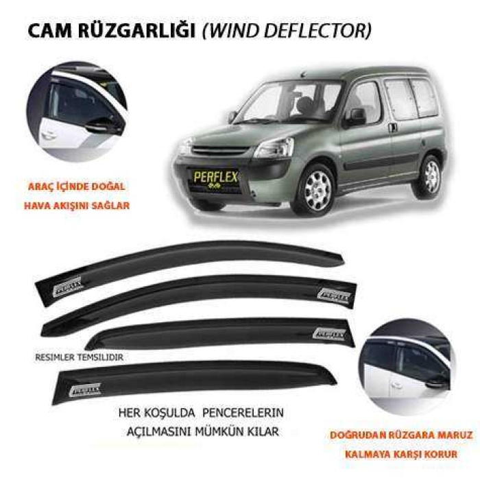 CAM RUZGARLIGI MUGEN TIP 2 PARCA PARTNER DYNAMIC 96-09 - PERFLEX PD2-PG27
