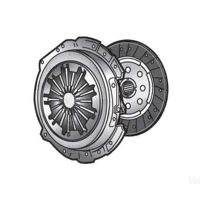 DEBRIYAJ TAKIMI BASKI+DISK+PLAKA+CIVATA VOLKSWAGEN - VALEO 786043