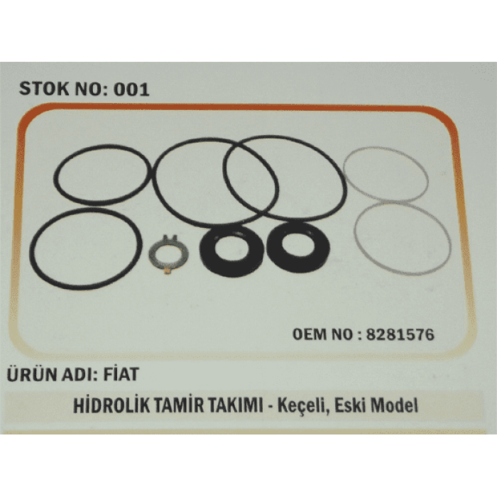 47005 480-450-640 Hidrolik Pompa Lastik Tamir Takımı Keçeli Eski Model 001 8281576 Karadeniz C-461 - PY-47005