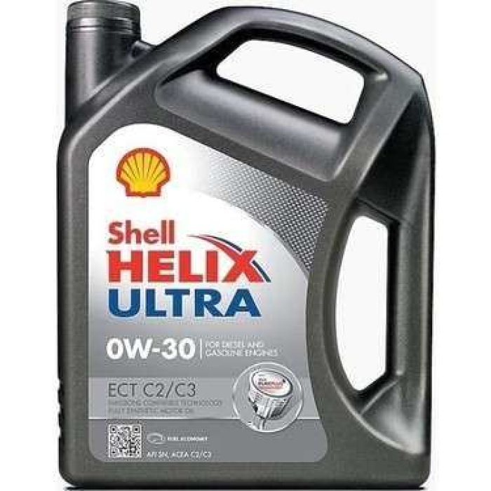 SHELL HELIX ULTRA ECT C2 C3 0W-30 MOTOR YAĞI 5LT