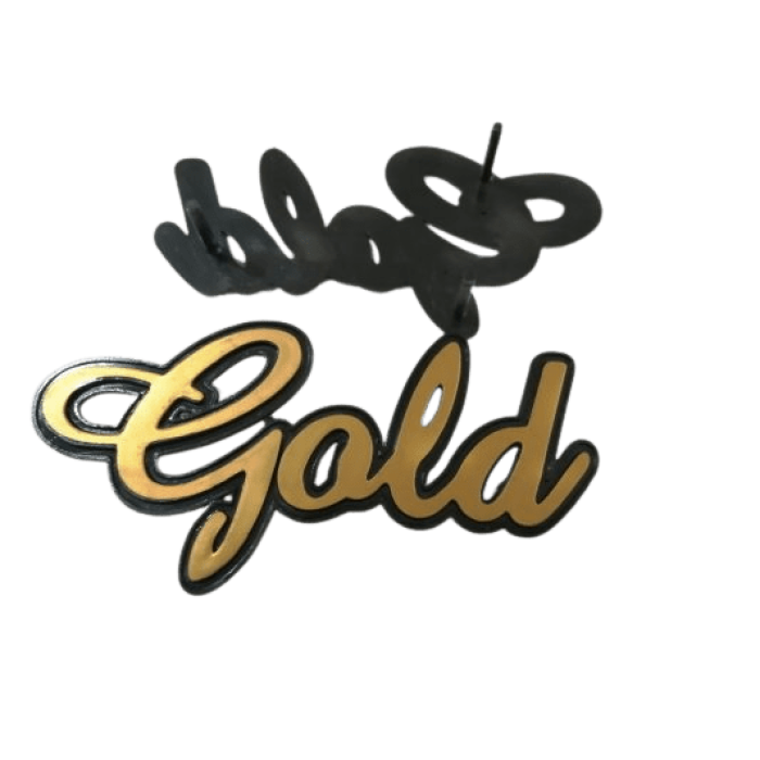 15895 Gold Plastik Amblemi 0014623 Montaj C-380 - PY-15895
