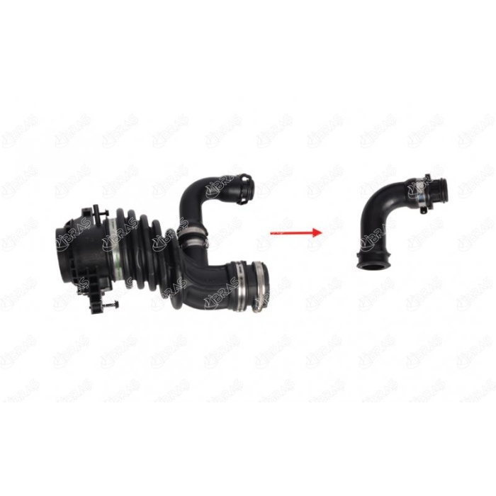 HAVA FILTRE HORTUMU OK ILE GÖSTERILEN HORTUM FORD C-MAX I FOCUS C-MAX FOCUS II MAZDA 3 VOLVO C30-S40 - IBRAS-19973