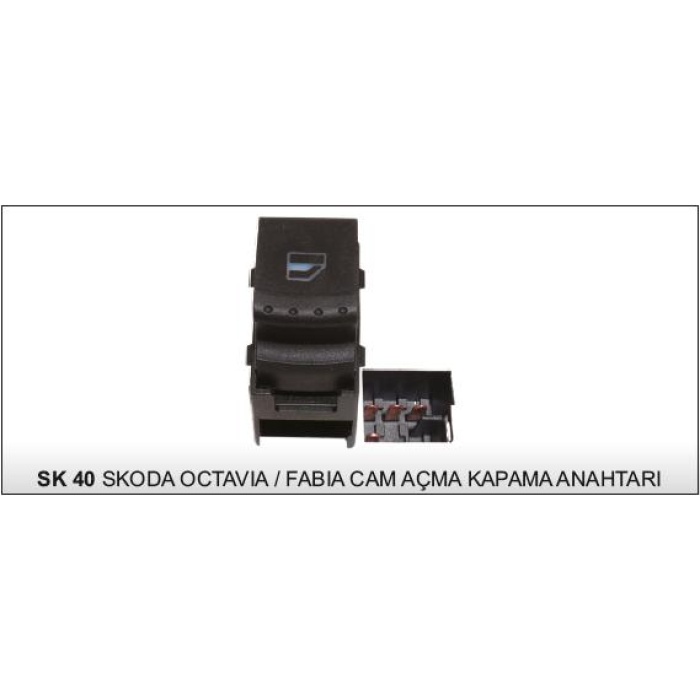 CAM KALDIRMA ANAHTARI SKODA-OCTAVIA-FABIA - KOBE-SK-40