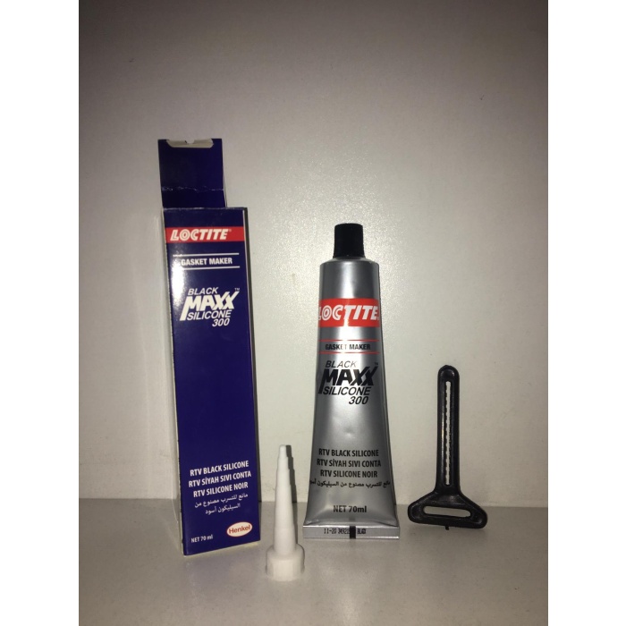LOCTITE BLACK MAXX 70ML SIVI CONTA  300C SIYAH KOLI= 25 ADET - 2239172