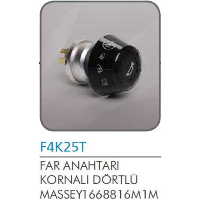 KORNALI DÖRTLÜ FAR ANAH  MF TOPUZ - F4K25T