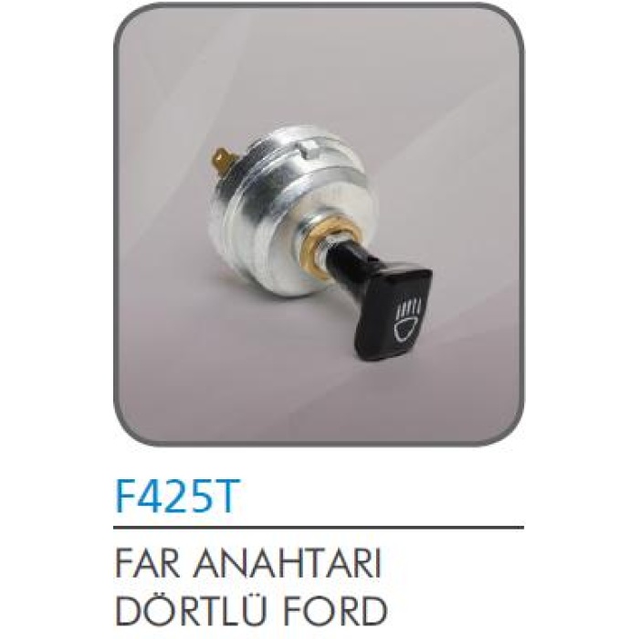 DÖRTLÜ FAR ANAHTARI  FORD - F425T