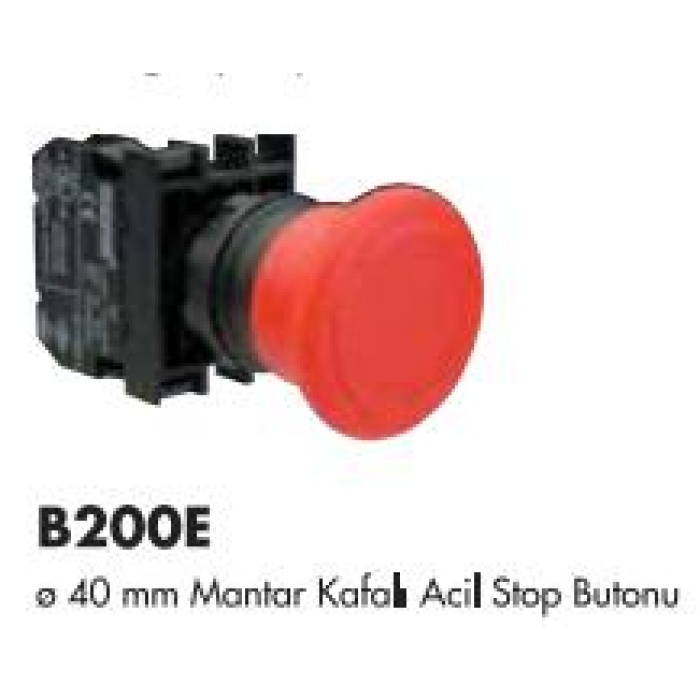 ACIL STOP BUTONU B200 - B200E