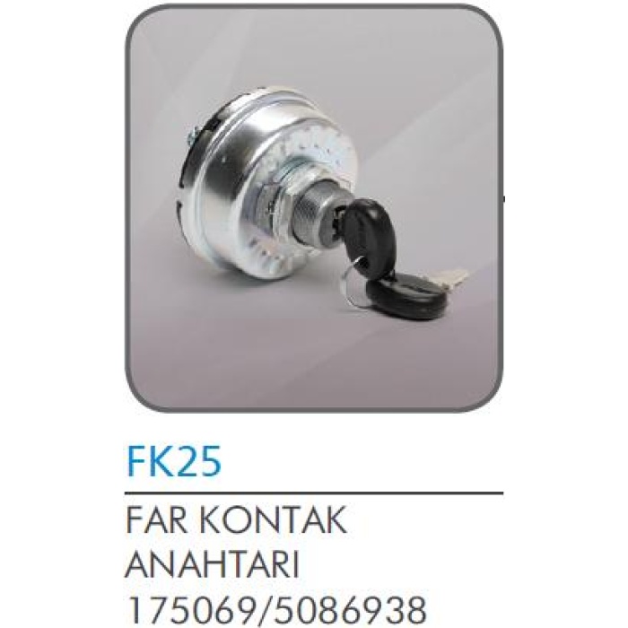 FAR KONTAK ANAHTARI FIAT 480 - FK25