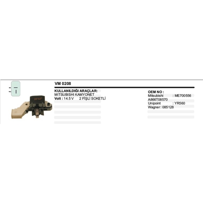 KONJEKTÖR KAMYONET 12V 90-97 - DD-IM208