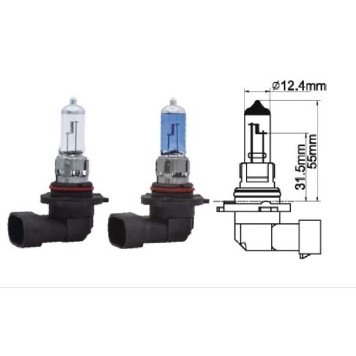 12V  H12  53W AMPUL - BLK-A9945