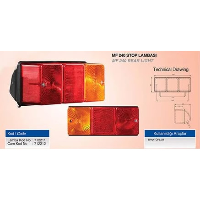 STOP LAMBA CAMI EM BMC TM 30 MF240 - 11012