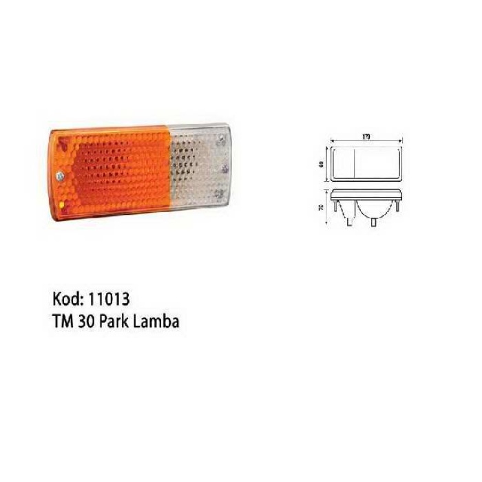 SINYAL LAMBA ÖN TM-30 MF 240 - 11013