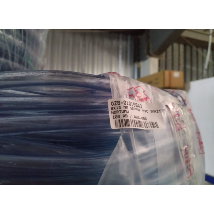 8X13 MM SEFFAF PVC YAKIT HORTUMU - OZB-01015043