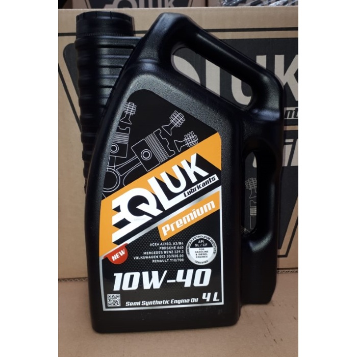4 LITRE 10W-40 MOTOR YAĞI PALETTE 60 KOLI - QLUK-10W-40-4L