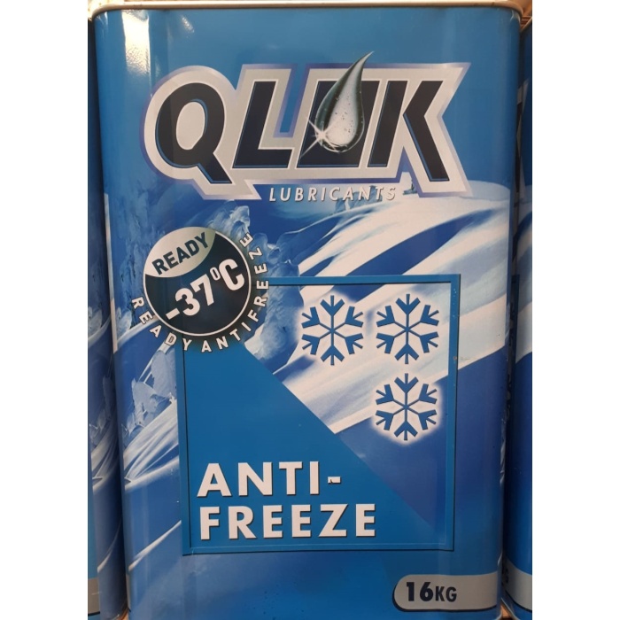 16 LITRE MAVI ANTIFIRIZ -37 DERECE PALETDE 60 TENEKE - QLUK-MA-16