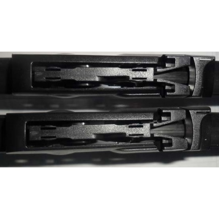 S90261SILECEK SÜPÜRGESI MUZ TK 22 + 22 6mm Pençe Geçişli ? AUDI A6 2004-2011 - S90703