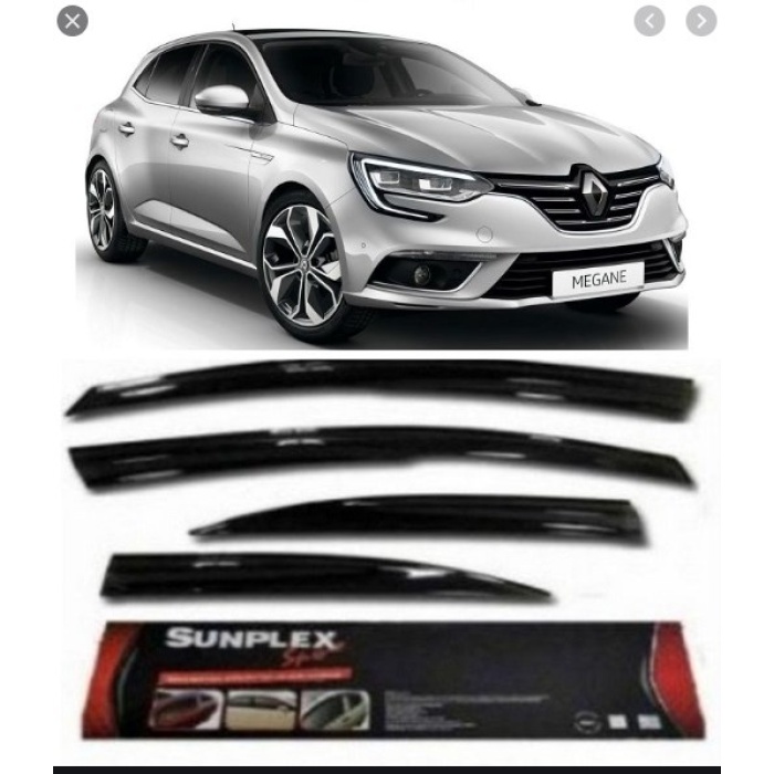 CAM RÜZGARLIĞI RENAULT MEGANE IV 2016-2017 ÖN-ARKA SPORT STYLE - SP-S-87