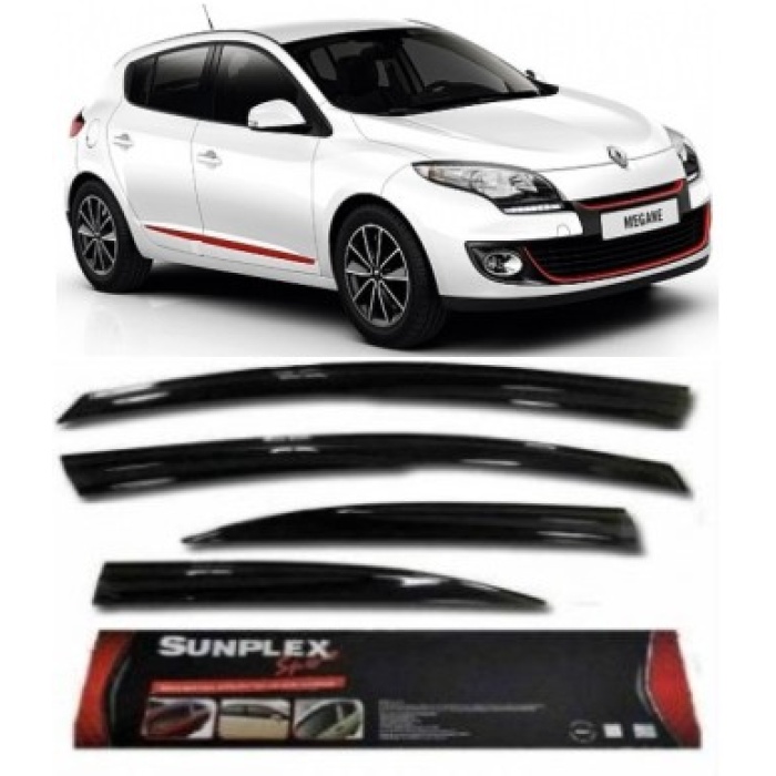 CAM RÜZGARLIĞI RENAULT MEGANE III 2009-2016 ÖN-ARKA SPORT STYLE - SP-S-20