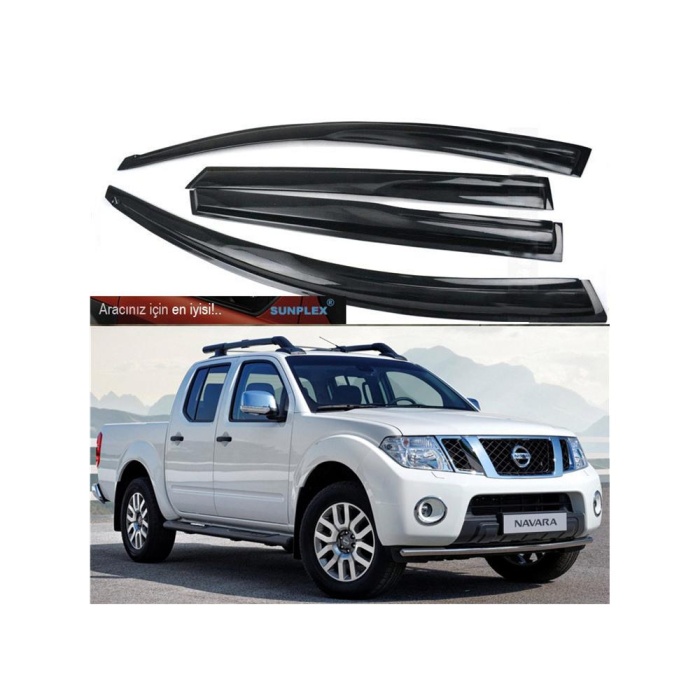 CAM RÜZGARLIĞI NISSAN NAVARA PICK-UP 2005-2016 ÖN-ARKA SPORT STYLE - SP-S-69