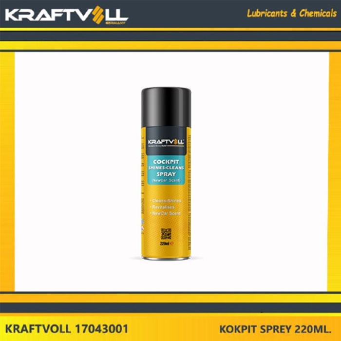 TORPIDO PARLATICI SPREY  220ML. NEW CAR - KRAFTVOLL 17043001