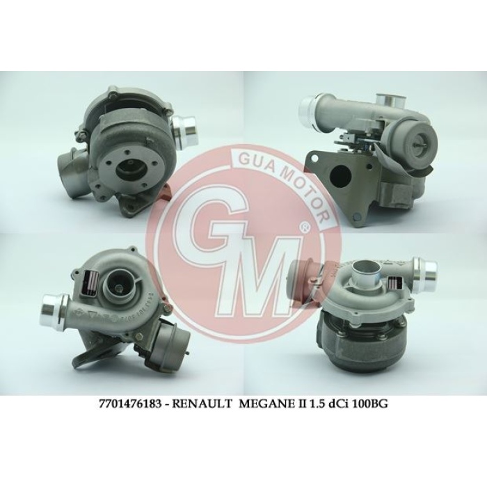 TURBO SARJ CLIO II-MEGANE II-SCENIC II 1.5DCI 100HP - GUA 40417