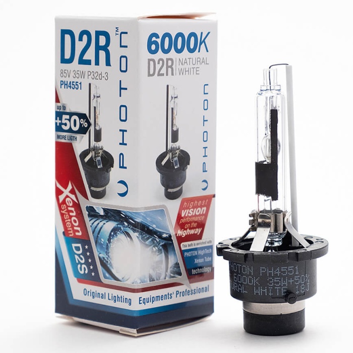 AMPUL PHOTON D2R 6000K +%50 FAZLA IŞIK - PH4551