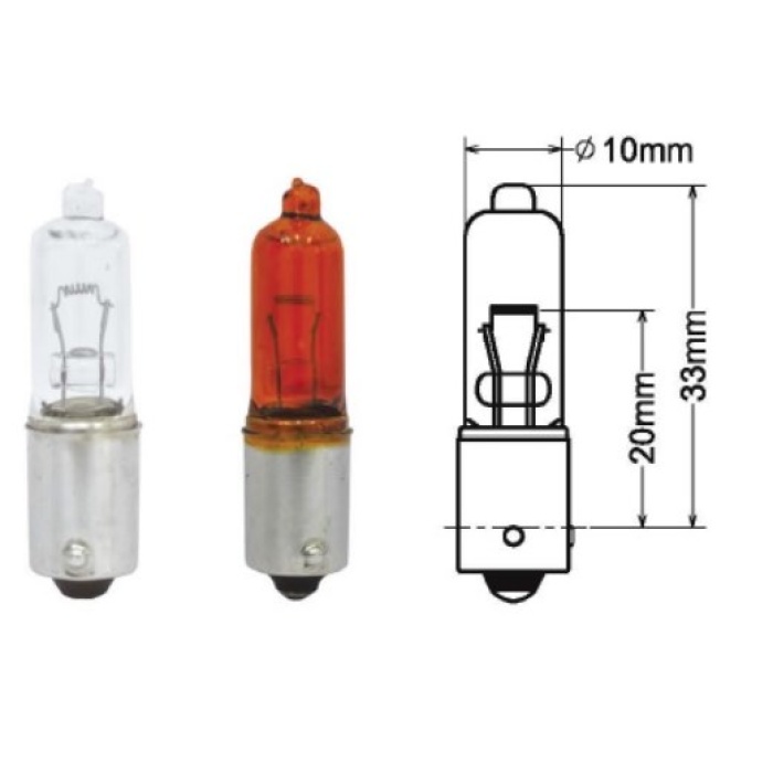 24V 21W HALOJEN VOLVO SINYAL AMPULU - BLK-A10363