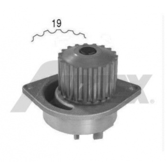 DEVIRDAIM SU POMPASI P106 GTI SAXO VTS TU5J4 1.6 16V P206 P207 C3 C4 TU5JP4 1.6 16V EC5 - AIRTEX 1600