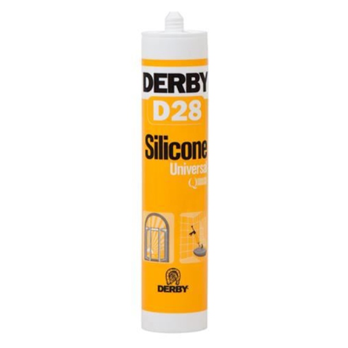 D28 SILIKON SEFFAF 280GR KARTUS - DERBY 8693890302068