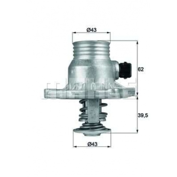 TERMOSTAT 105° BMW E38 E39 M60 62 - MAHLE TM11105