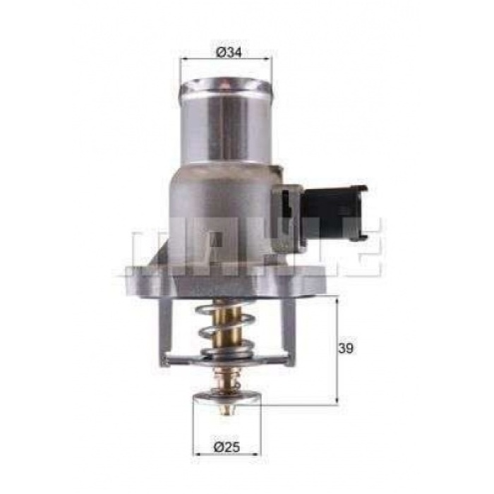 TERMOSTAT VECTRA C ASTRA H ASTRA G MERIVA A MERIVA B Z16XEP - MAHLE TM55105
