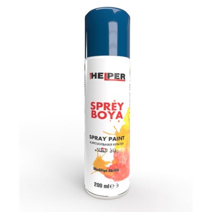 HELPER SPREY BOYA RAL-5017 PARLAK MAVI   200 ML - MXS HEB190996