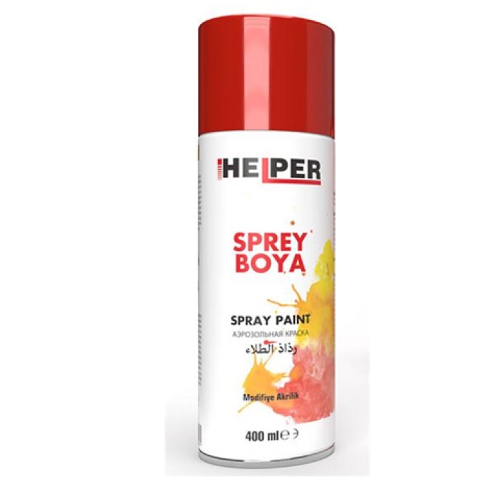 HELPER SPREY BOYA  RAL-3020 PARLAK KIRMIZI   400 ML - MXS HLP190860